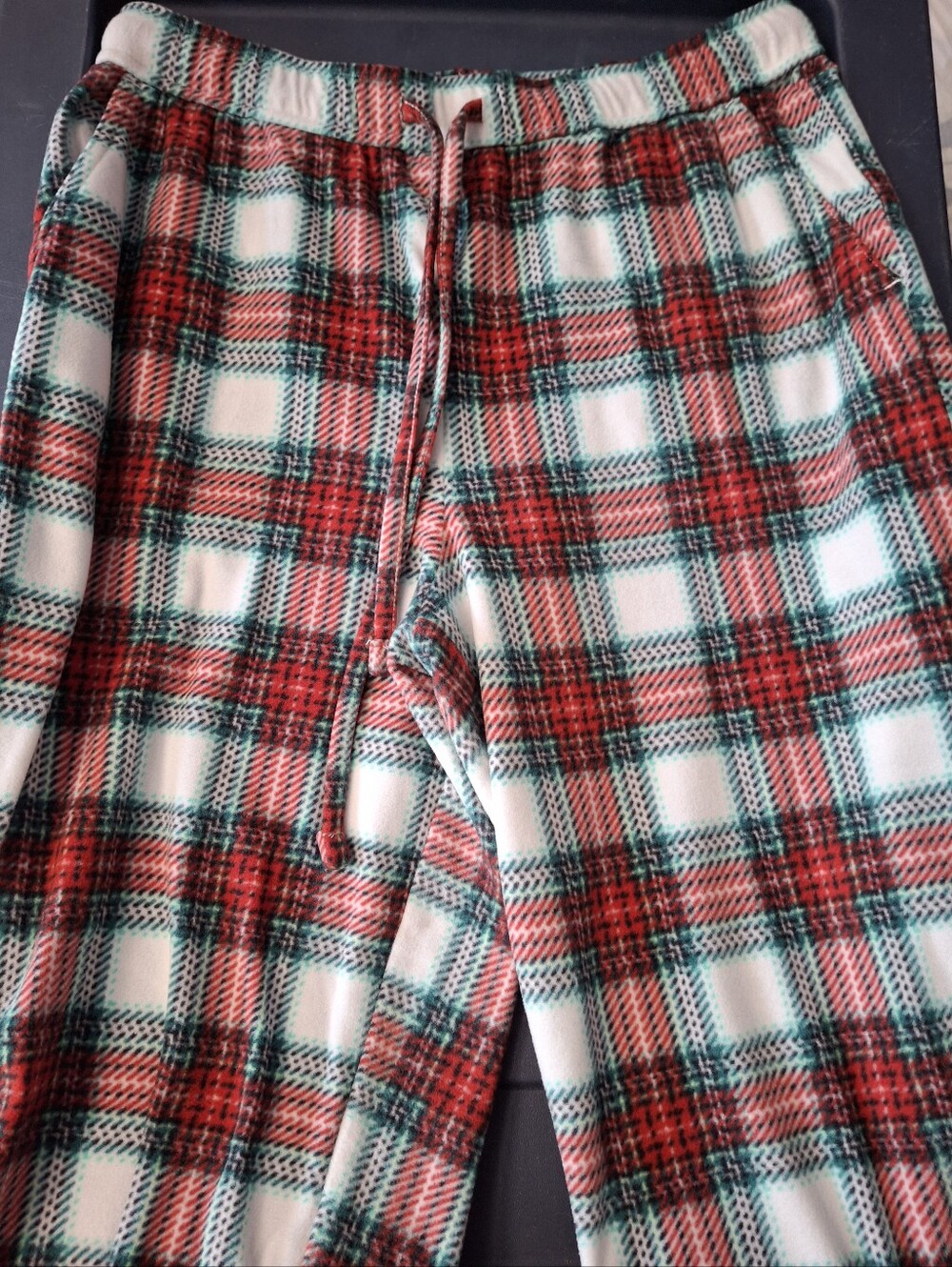 Cozy Plaid Women's Pajama Pants - Red & Green